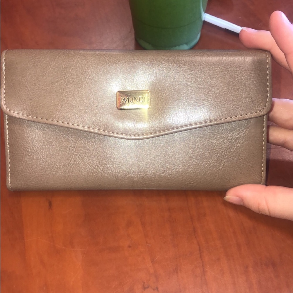 Mundi leather wallet